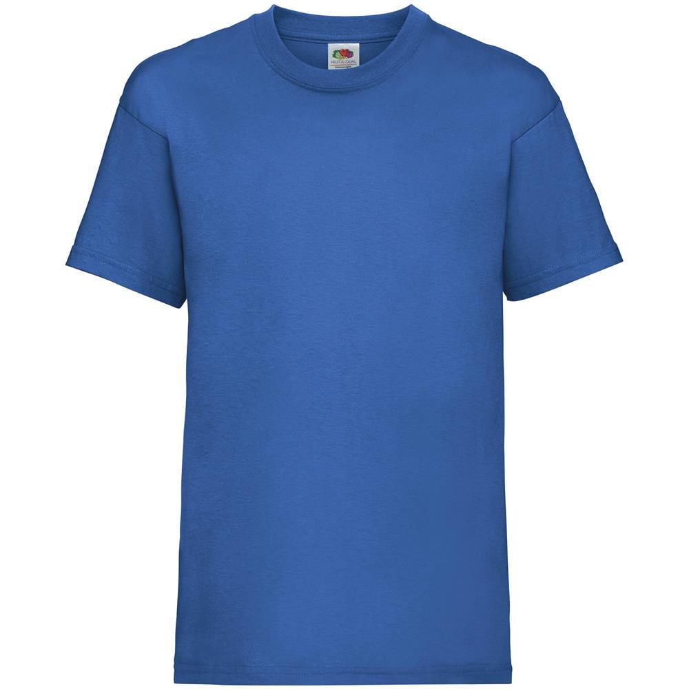 Maglietta 100% Cotone Bambini (2-3 Anni (51-56cm Torace)) (blu Reale) - Foto 1