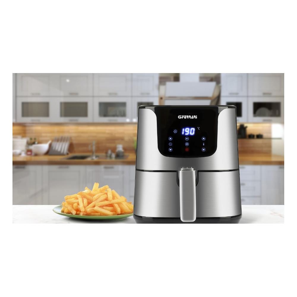 Friggitrice G10125 Capacità 3.5 Litri 1500 Watt Colore Acciaio Inox / Nero - Foto 8