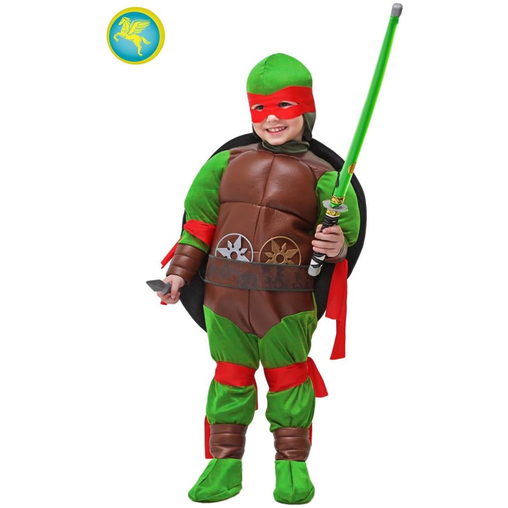 Costume Tartaruga Di Pegasus Bambino Vestito Carnevale Pegasus 4/5 Anni - Foto 1