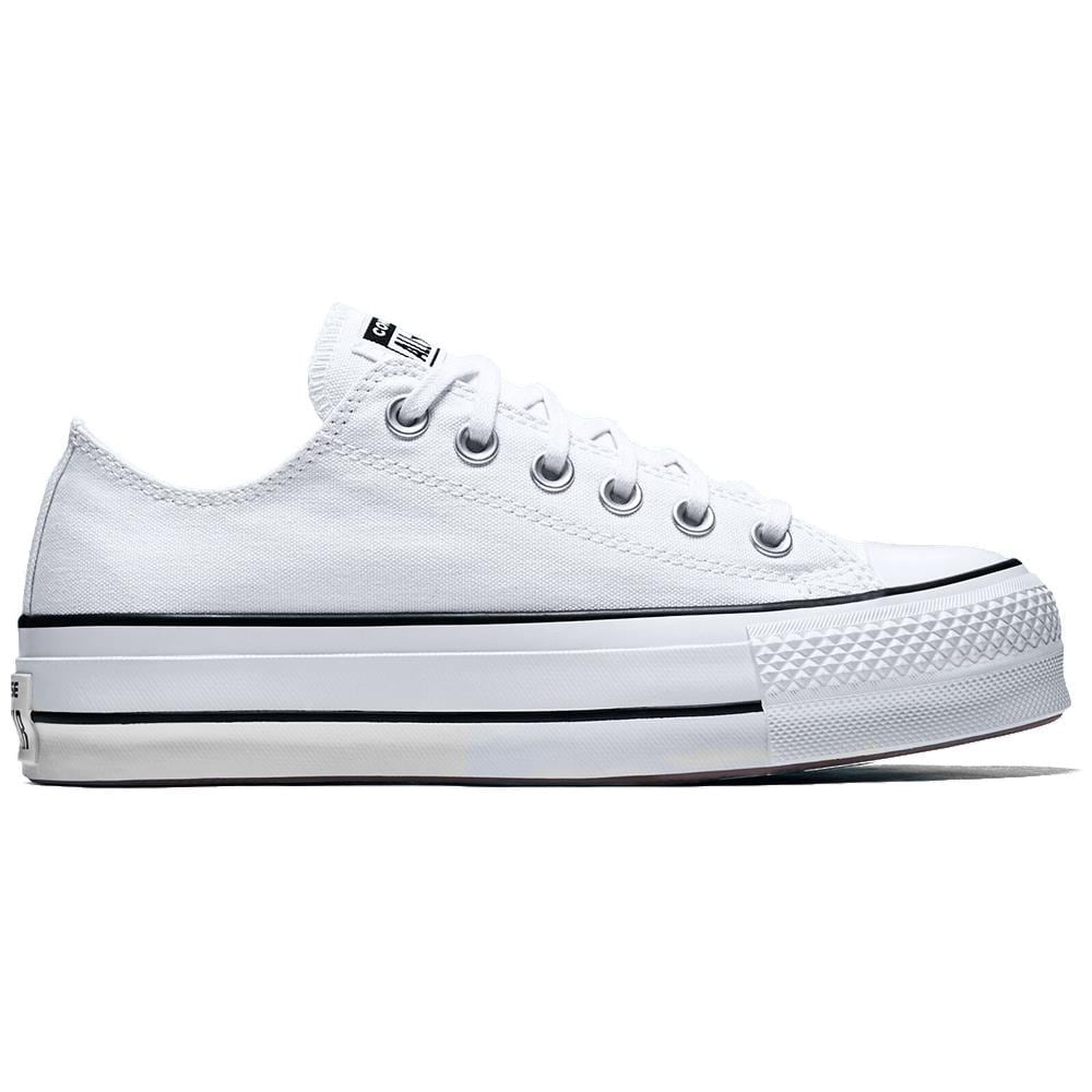 Scarpe Chuck Taylor All Star Platform Ox Lift Taglia 35 Codice 560251c Bianco - Foto 1