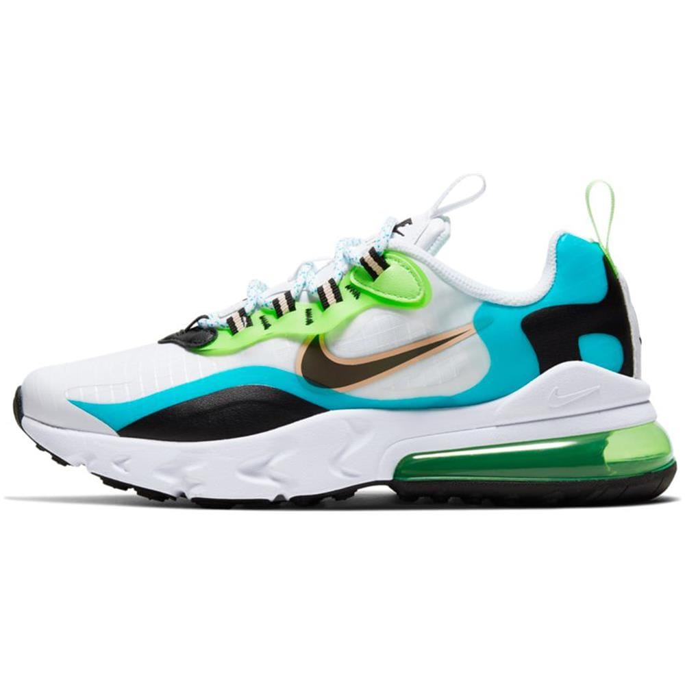 Scarpe Air Max 270 React Se (gs) Taglia 38.5 Codice Cj4060-300 Bianco - Foto 2