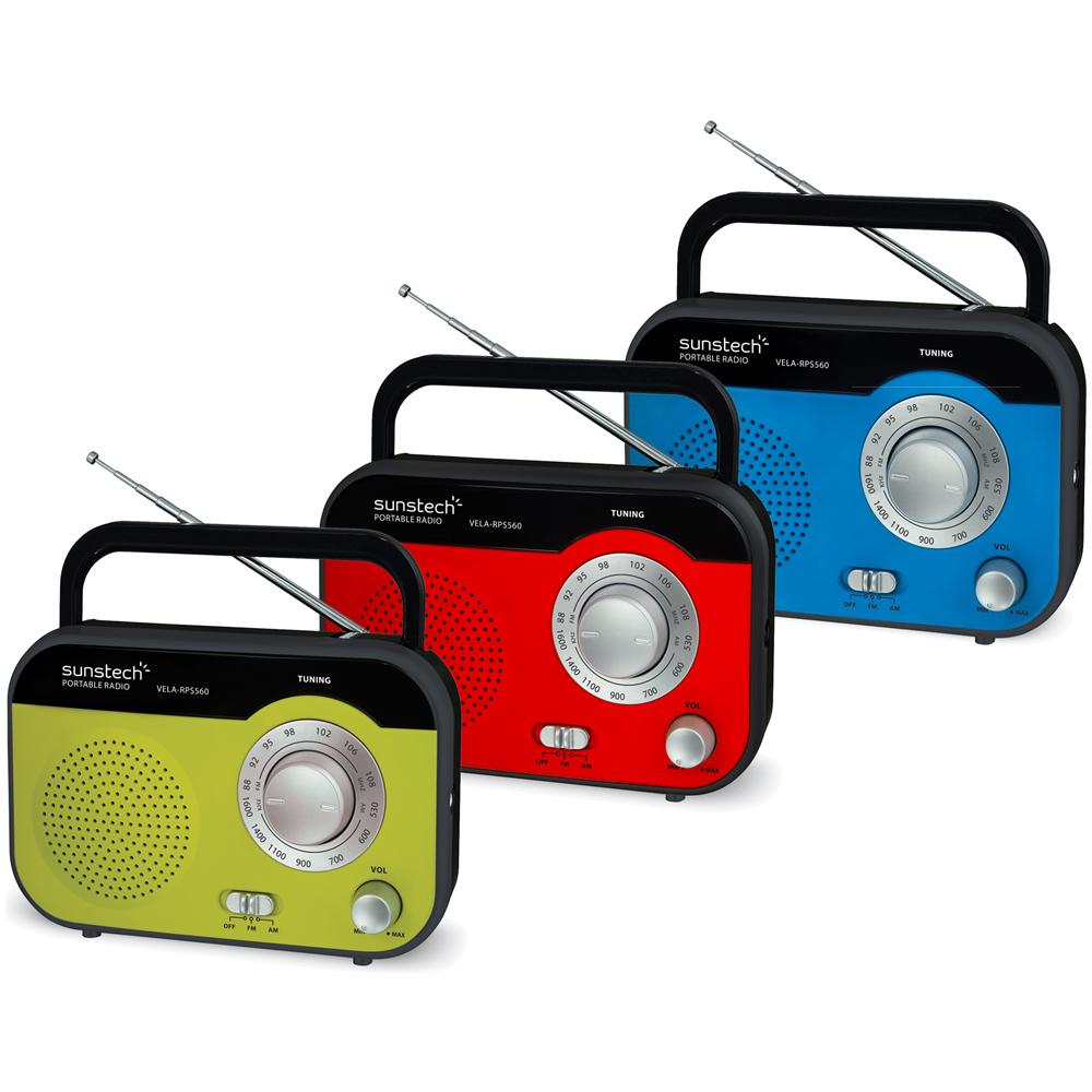 RPS560, Portatile, Analogico, AM, FM, 1-via, AC, Batteria, LR14 - Foto 1