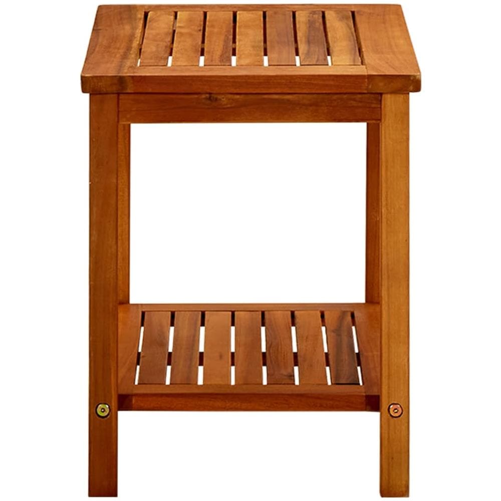 VidaXL Tavolino Da Esterno In Legno Massello Di Acacia 50x35x45 Cm – Resistente Alle Intemperie - 4