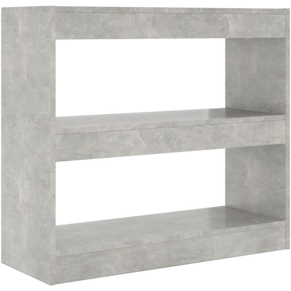 Libreria / divisorio Grigio Cemento 80x30x72 Cm - Foto 2