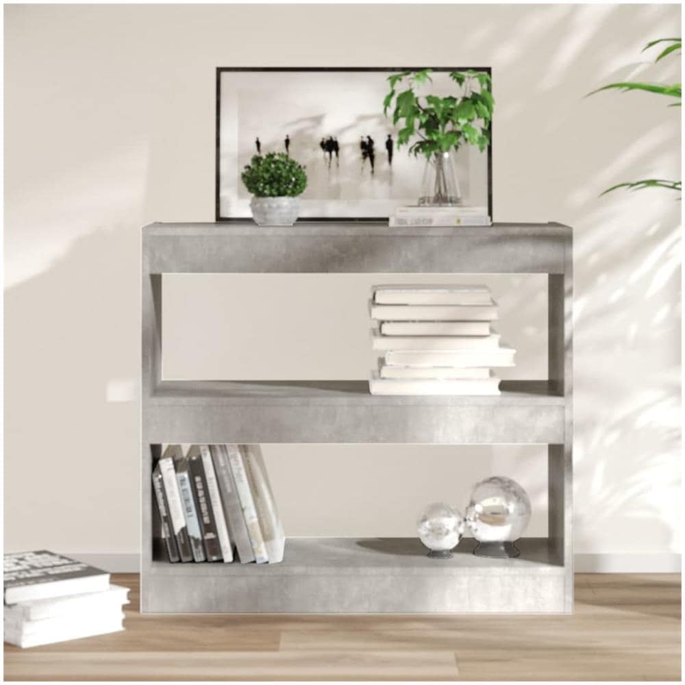 Libreria / divisorio Grigio Cemento 80x30x72 Cm - Foto 1