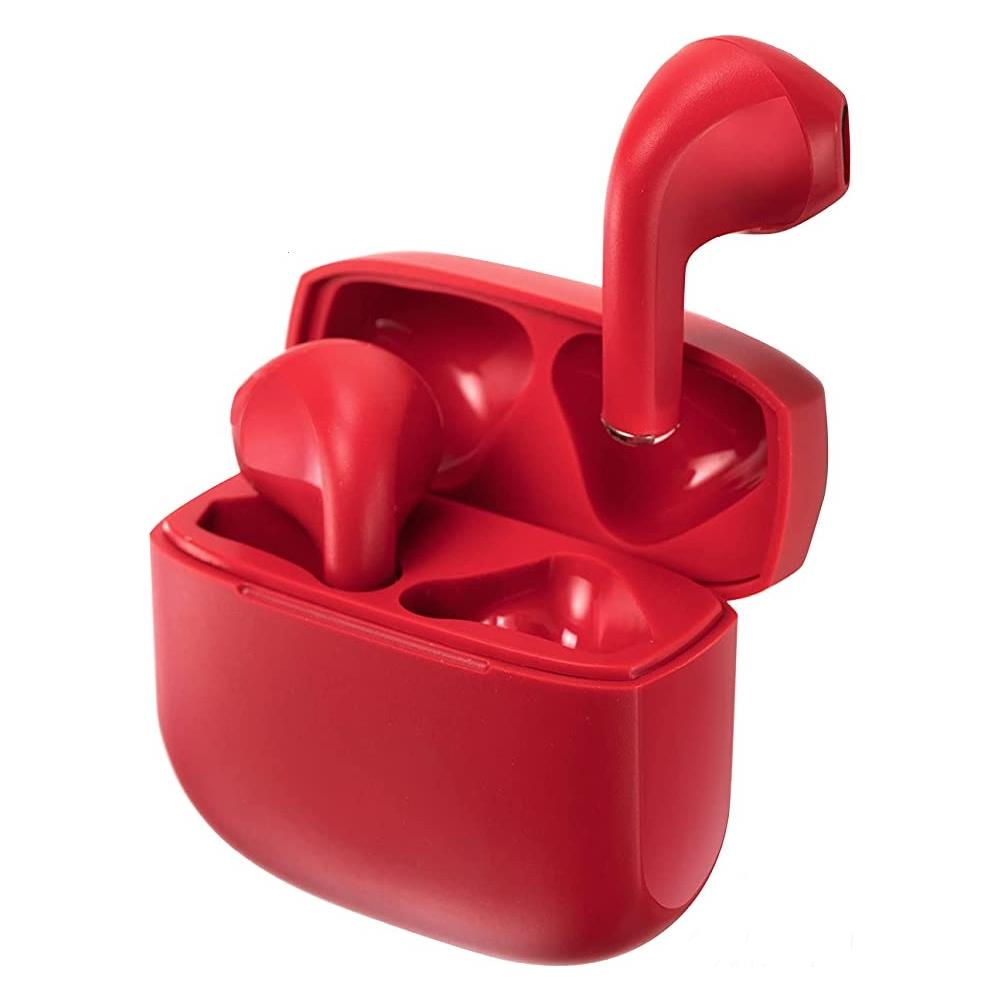 Swag Auricolari True Wireless con Custodia di Ricarica Colore Rosso - Foto 2