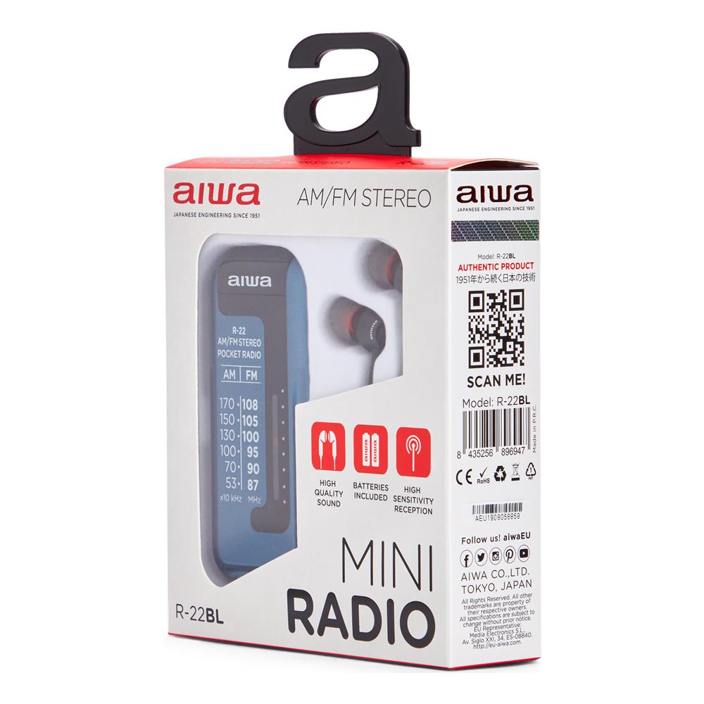 R-22BL radio Personale Analogico Blu - Foto 7