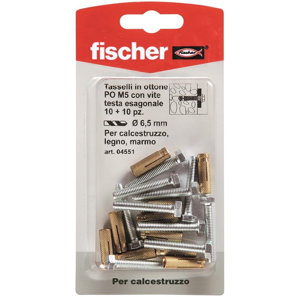 4 Tasselli Ottonati Con Vite Te - Foto 1