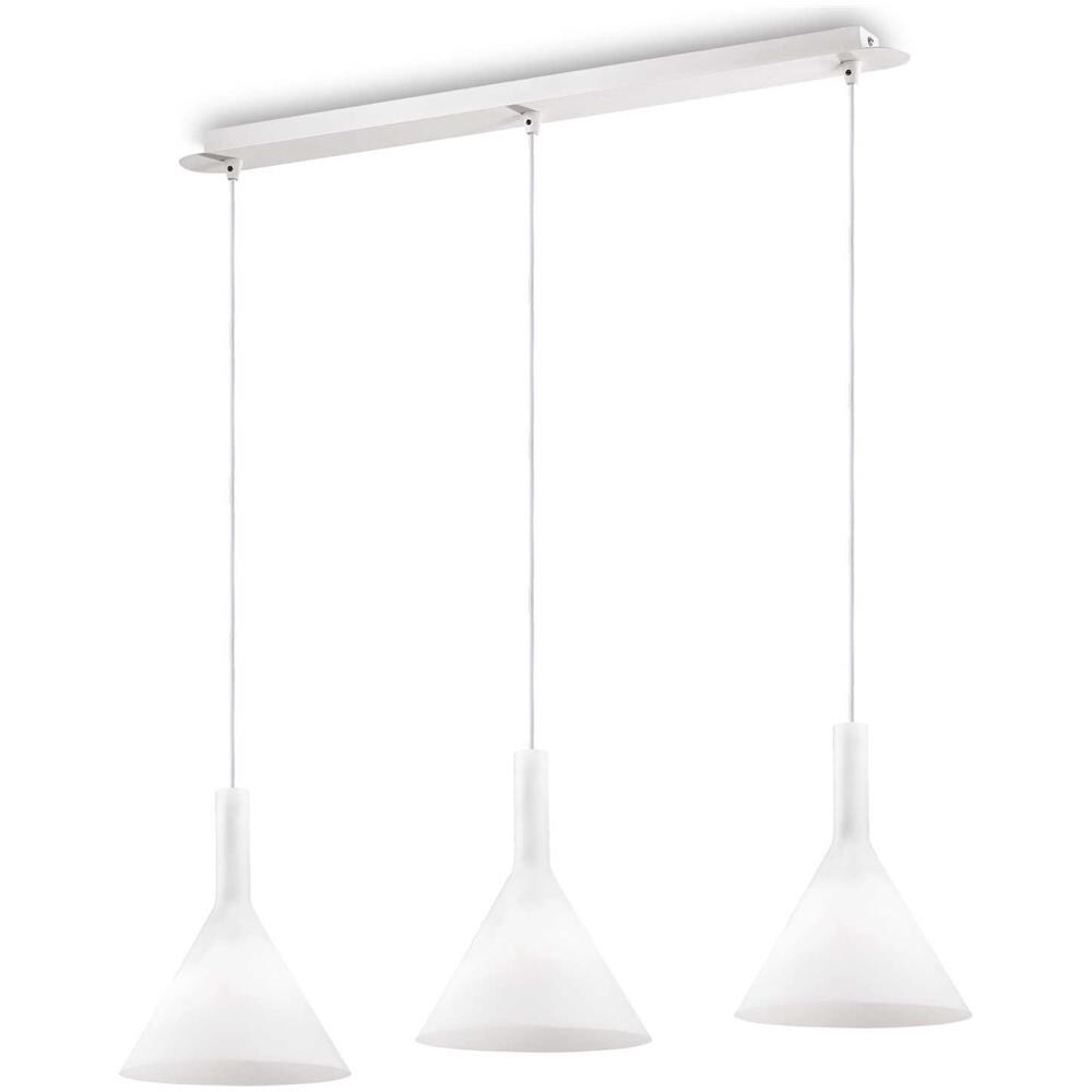 Lampada A Sospensione Cocktail Sb3 Small Bianco Max 3x40w E14-240v - Foto 7