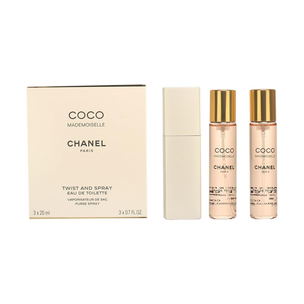 Coco Mademoiselle Edt Vaporizador Twist& Spray 3 X 20 60 Ml - Foto 1