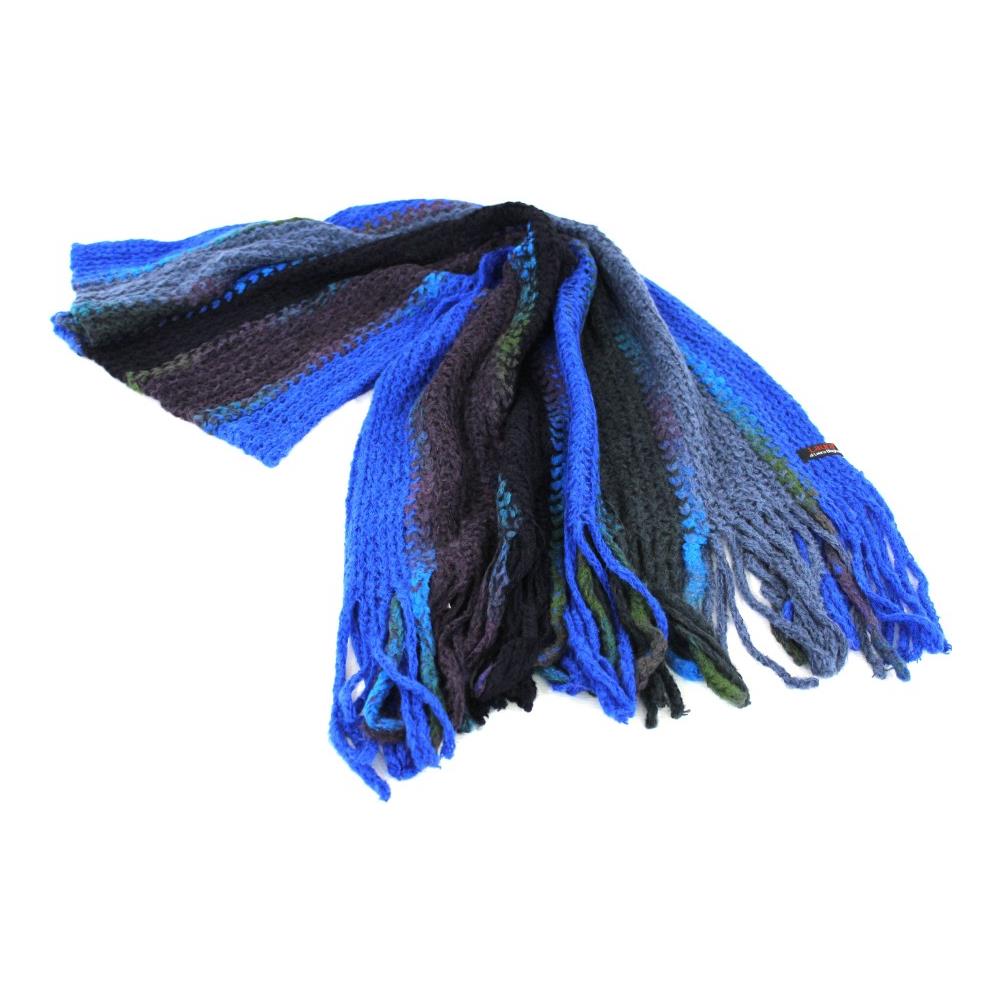 Sciarpa Donna Linea Crort A Maglia 112 Blu - Foto 2