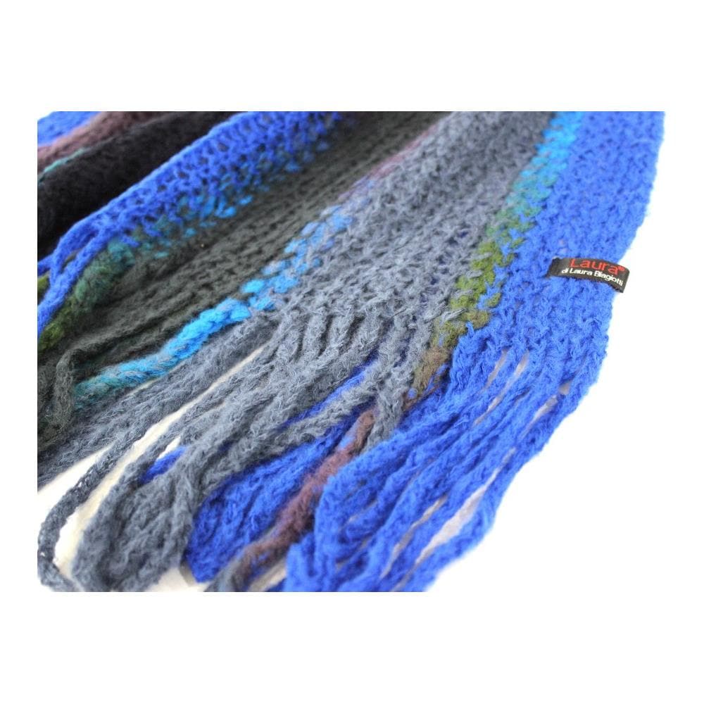 Sciarpa Donna Linea Crort A Maglia 112 Blu - Foto 3