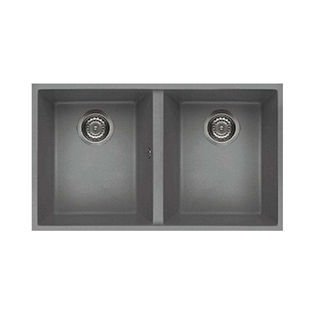Lav. Quadra 350 76x43,5 2v Light Grey 97 Sottotop - Foto 1