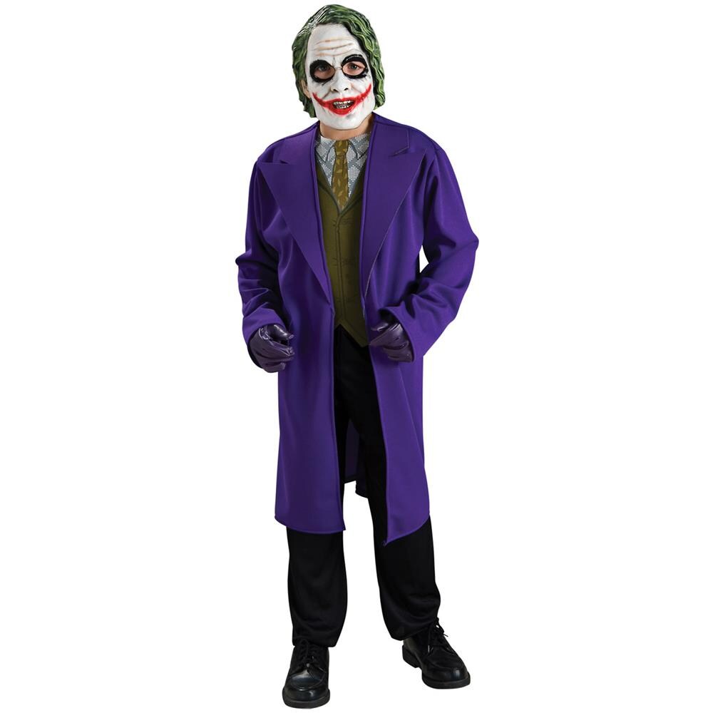 Travestimento Da Joker Per Bambino - Taglia: 5/6 Anni (105/116 Cm) - Foto 1