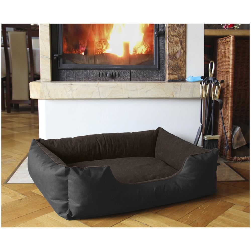 Lupi Letto Per Cane / gatto Cuccia Cuscino Per Cane, Divano Per Cane, Cestino Per Cane, Nero / marrone Xxl - Foto 2