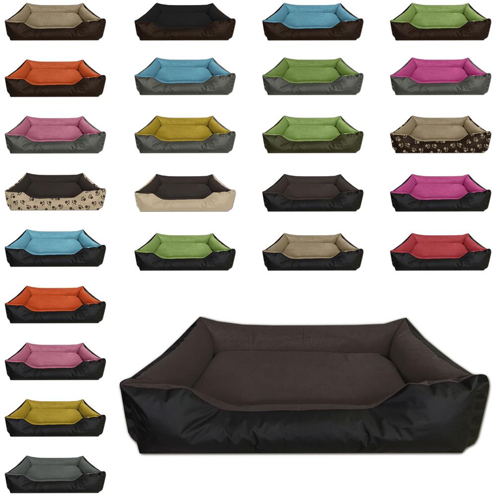 Lupi Letto Per Cane / gatto Cuccia Cuscino Per Cane, Divano Per Cane, Cestino Per Cane, Nero / marrone Xxl - Foto 3