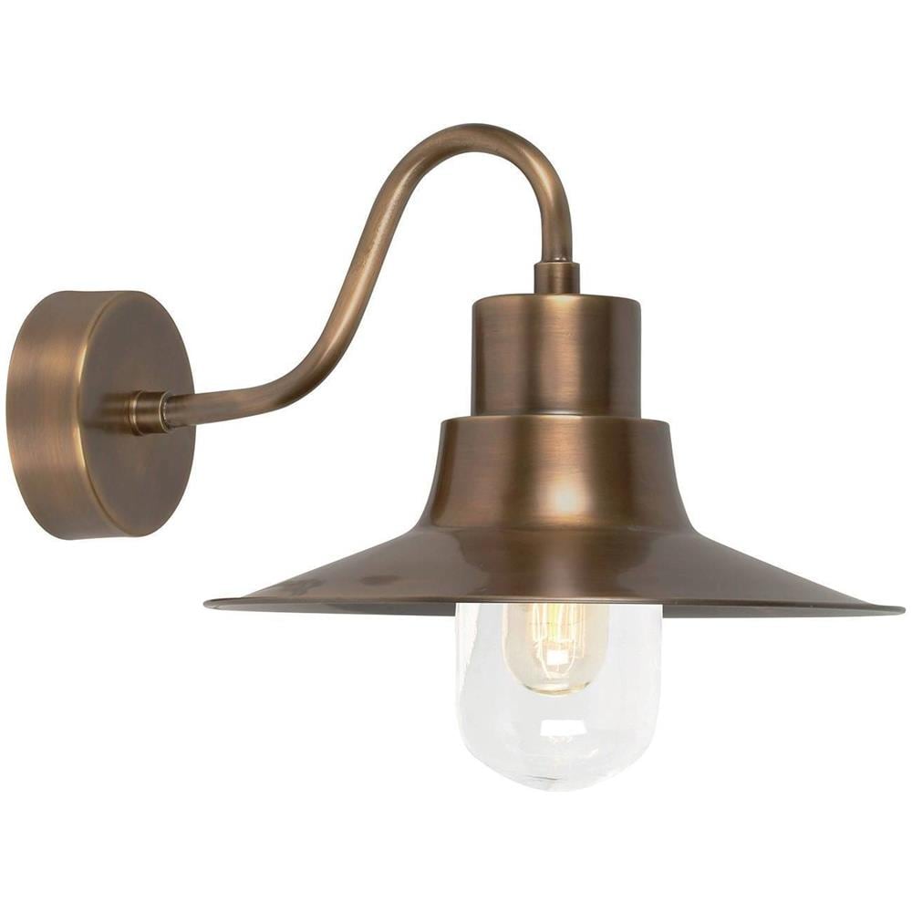 Applique Da Esterno Fisherman Dome 1 Luce Ottone Ip44, E27 - Foto 1