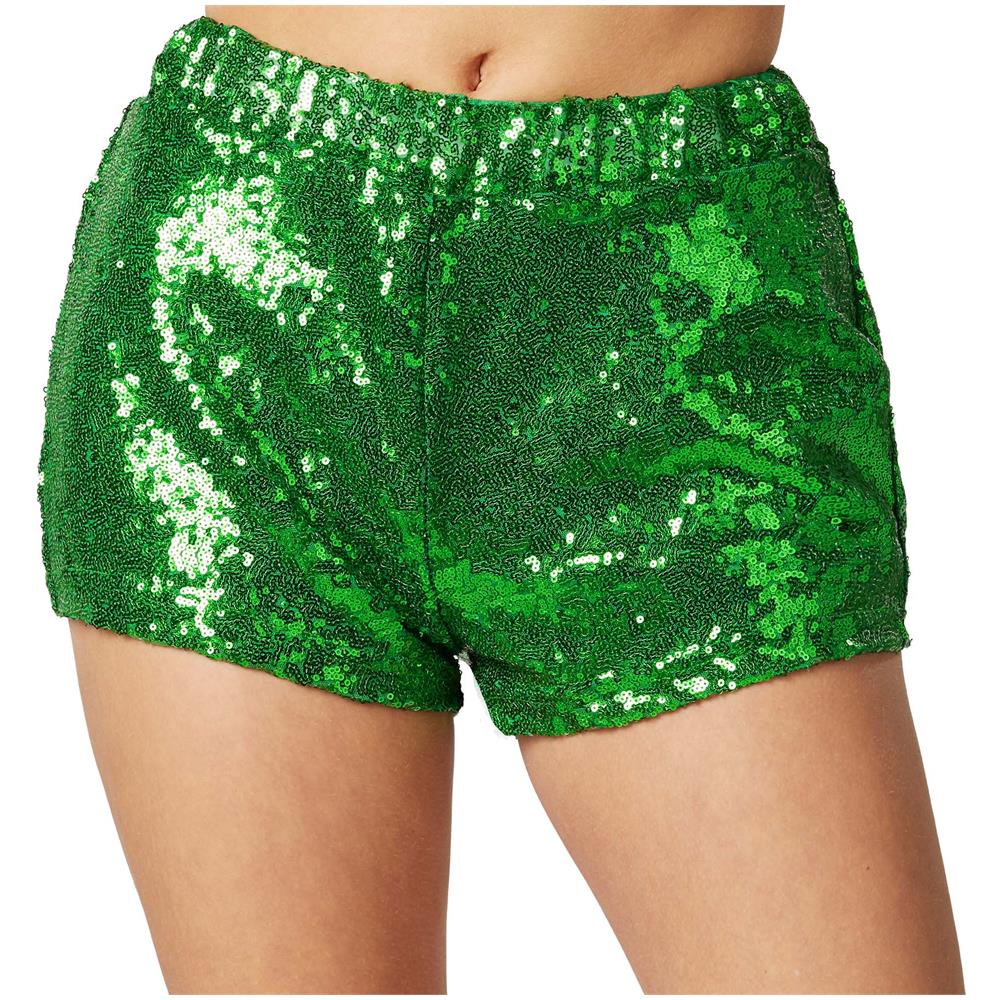 tectake - Short Con Paillettes - Verde, L - ePRICE