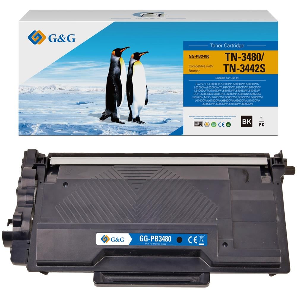 Toner Comp. Brother Tn-3480 / tn-3422s Patent - Foto 1