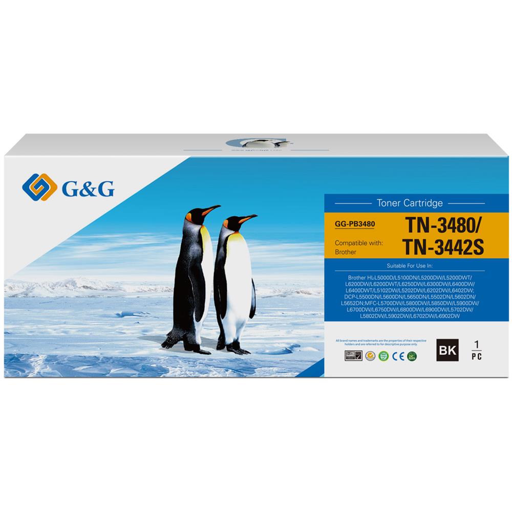 Toner Comp. Brother Tn-3480 / tn-3422s Patent - Foto 2