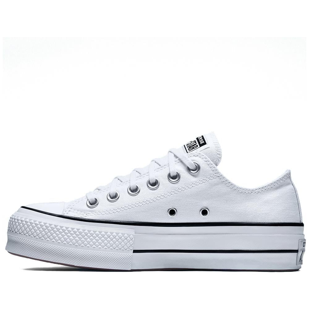 Chuck Taylor All Star Lift Ox 560251c, Donne, Bianca, 41.5 - Foto 2