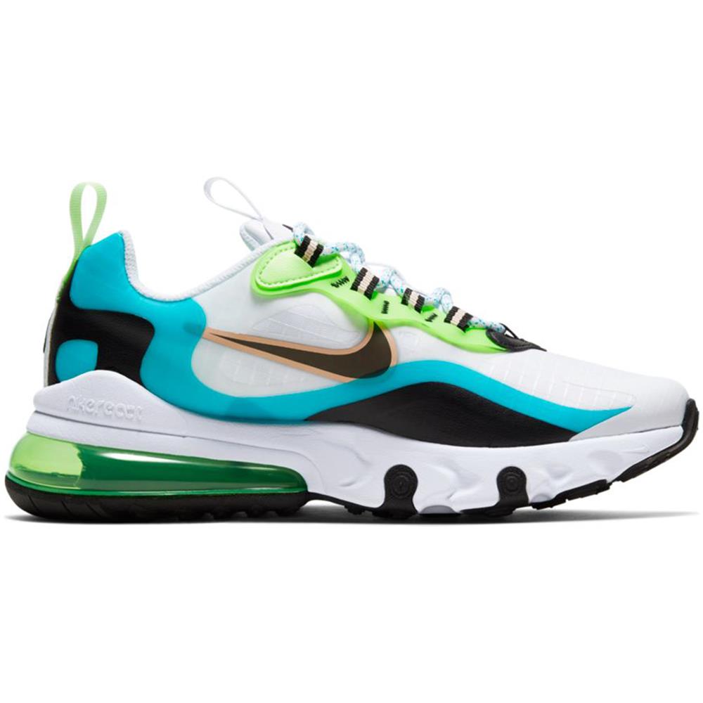 Scarpe Air Max 270 React Se (gs) Taglia 37.5 Codice Cj4060-300 Bianco - Foto 1