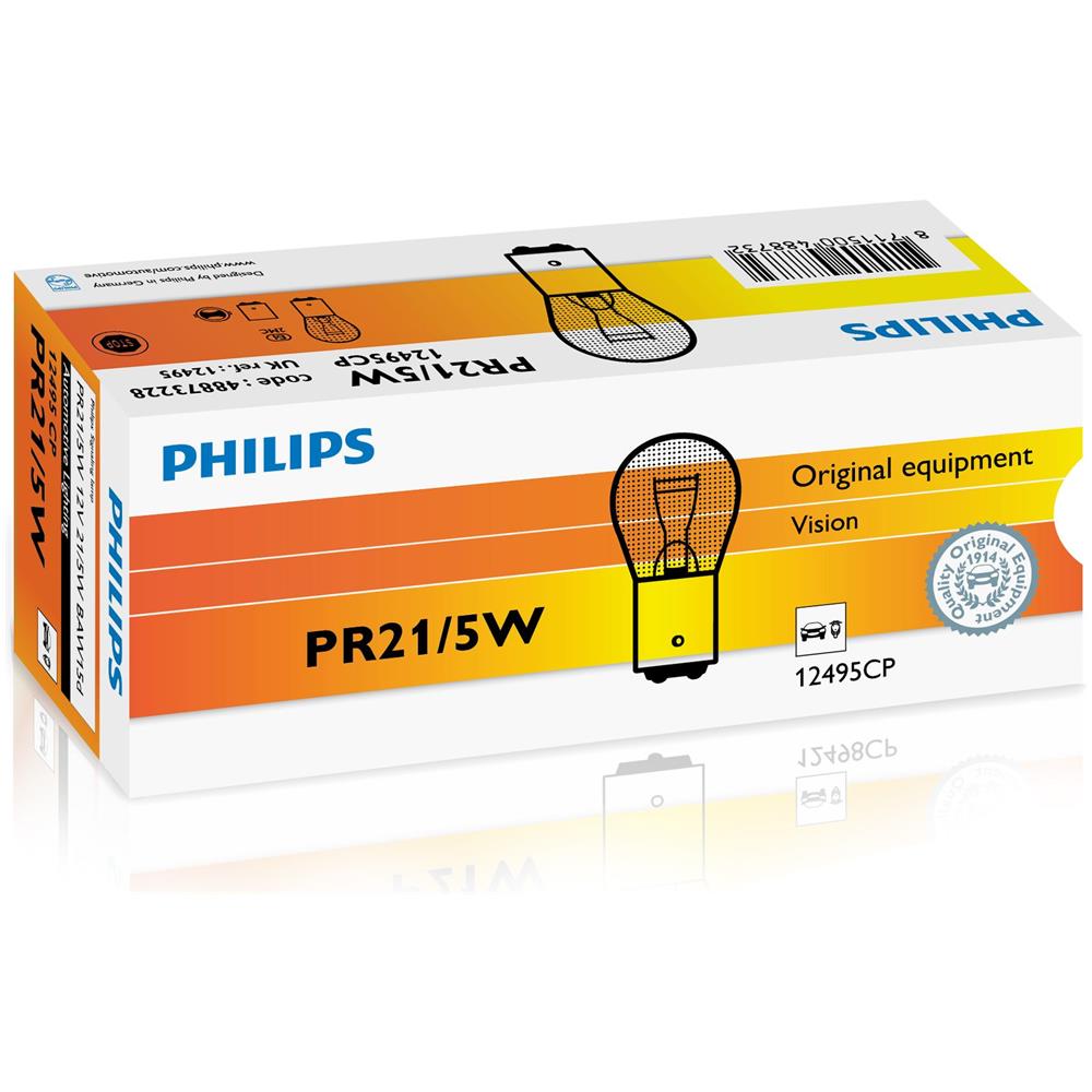 Sentiti al sicuro, guida con sicurezza. Lampade di segnalazione. P21/5 W, 21/5 W, 12 V. - Foto 2