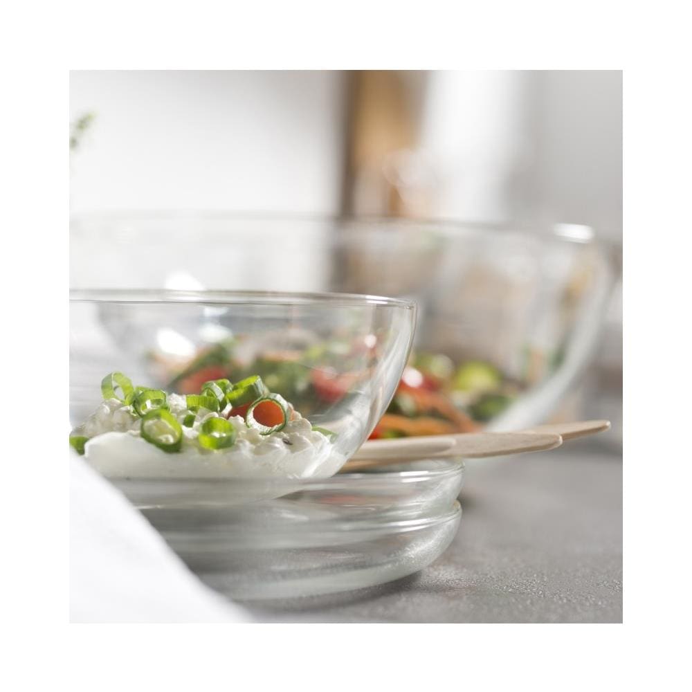 Cucina Insalatiera Rotondo Vetro Trasparente 1pezzo (i)  - Foto 4