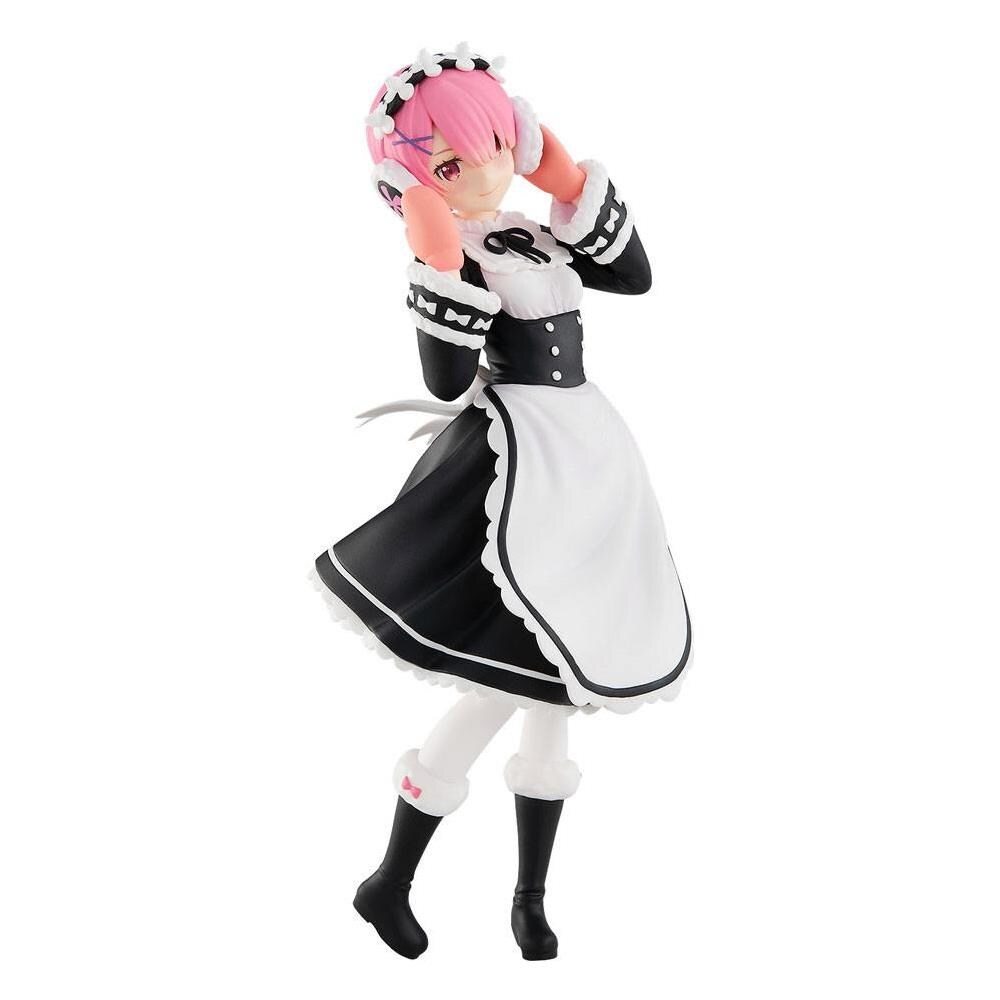 Re: Zero Starting Life In Another World Pvc Statue Pop Up Parade Ram: Ice Season Ver. 17 Cm - Foto 1