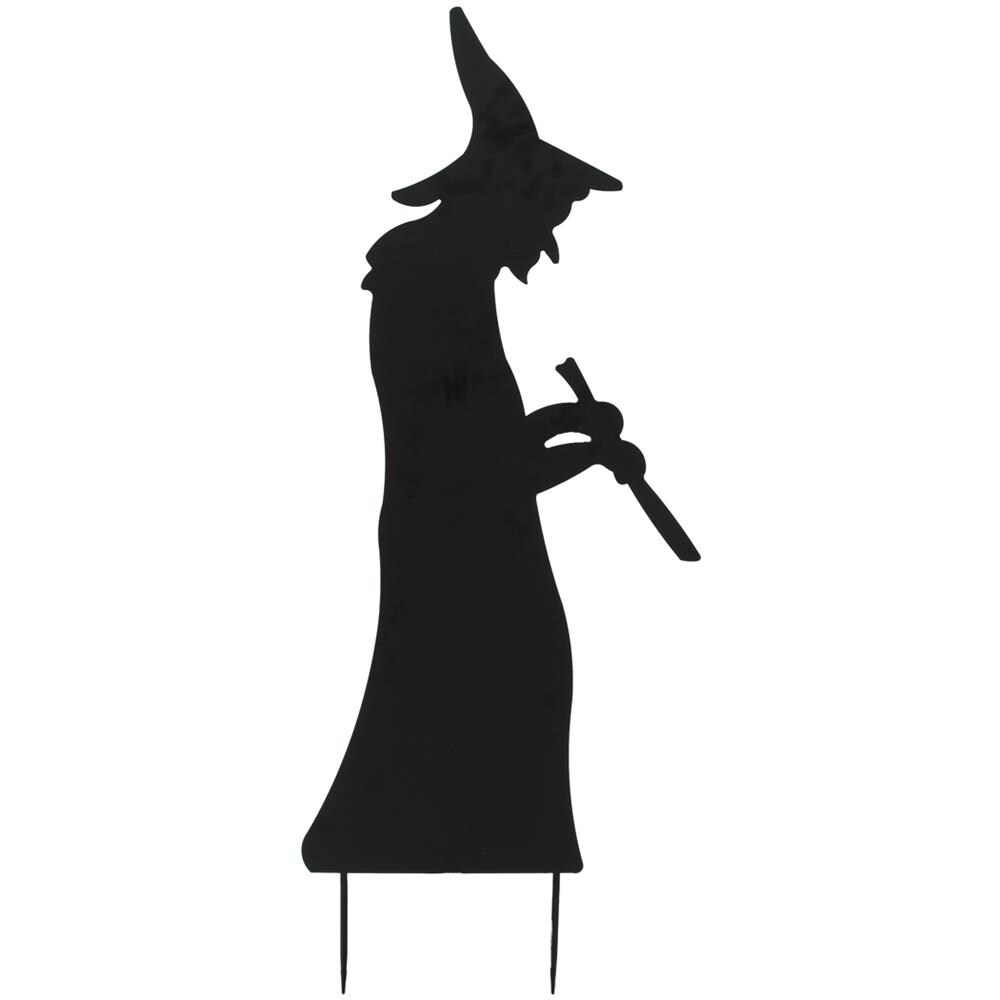 Silhouette Metal Witch With Spoon, 110cm - Foto 1