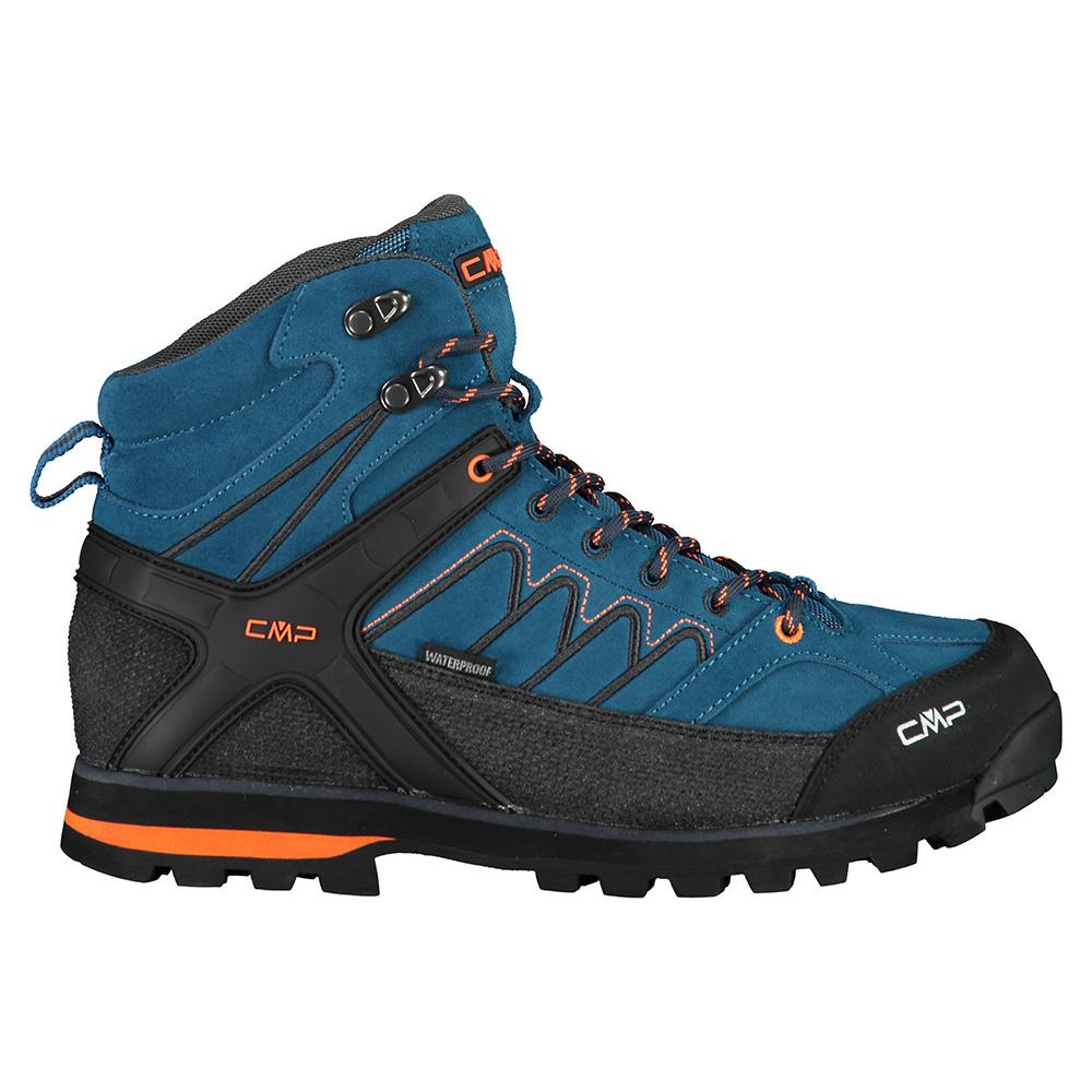 Scarponi Moon Mid Wp Trekking Waterproof Uomo - Deep Lake-antracite Eu 45.0 - Foto 1