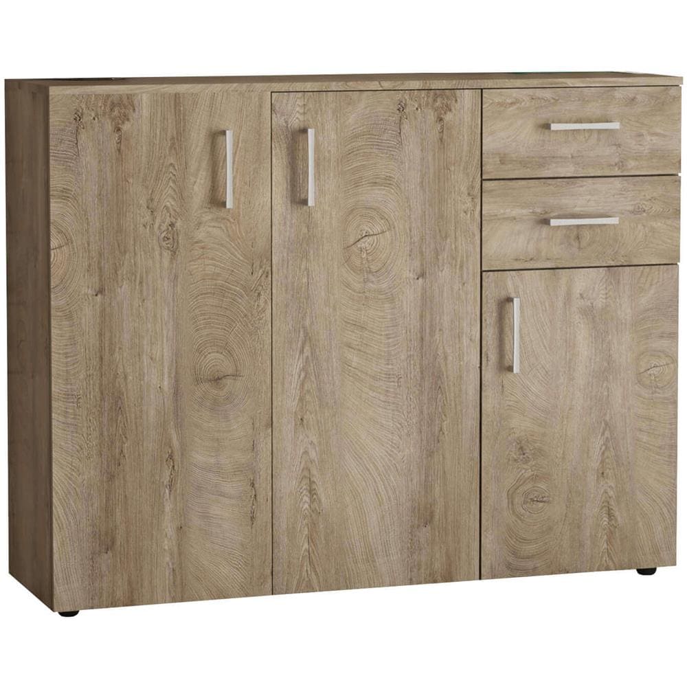 Godwin - Madia Moderna Con 2 Cassetti E Tre Ante - Foto 1