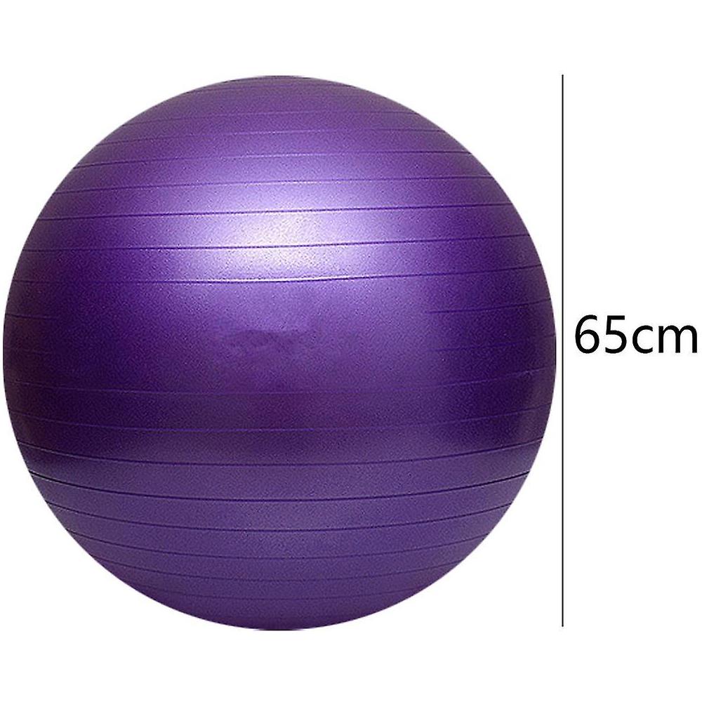 BAIAA Palla Fitness Anti-Scoppio Per Yoga E Pilates – 45-95 Cm, Stabilità, Fisioterapia, Palestra, Con Pompa Aria E Tappi – Scegli La Tua Misura