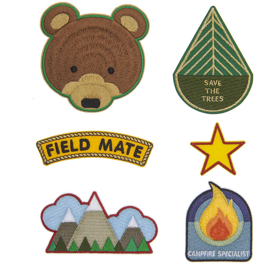 6 Distintivi Da Stirare Scout Orso - Foto 1