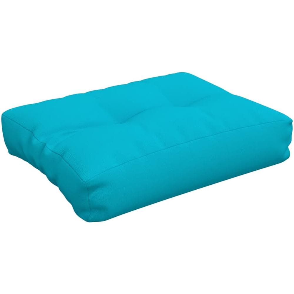 Cuscino Per Divano Pallet Turchese 50x40x12 Cm Tessuto - Foto 2