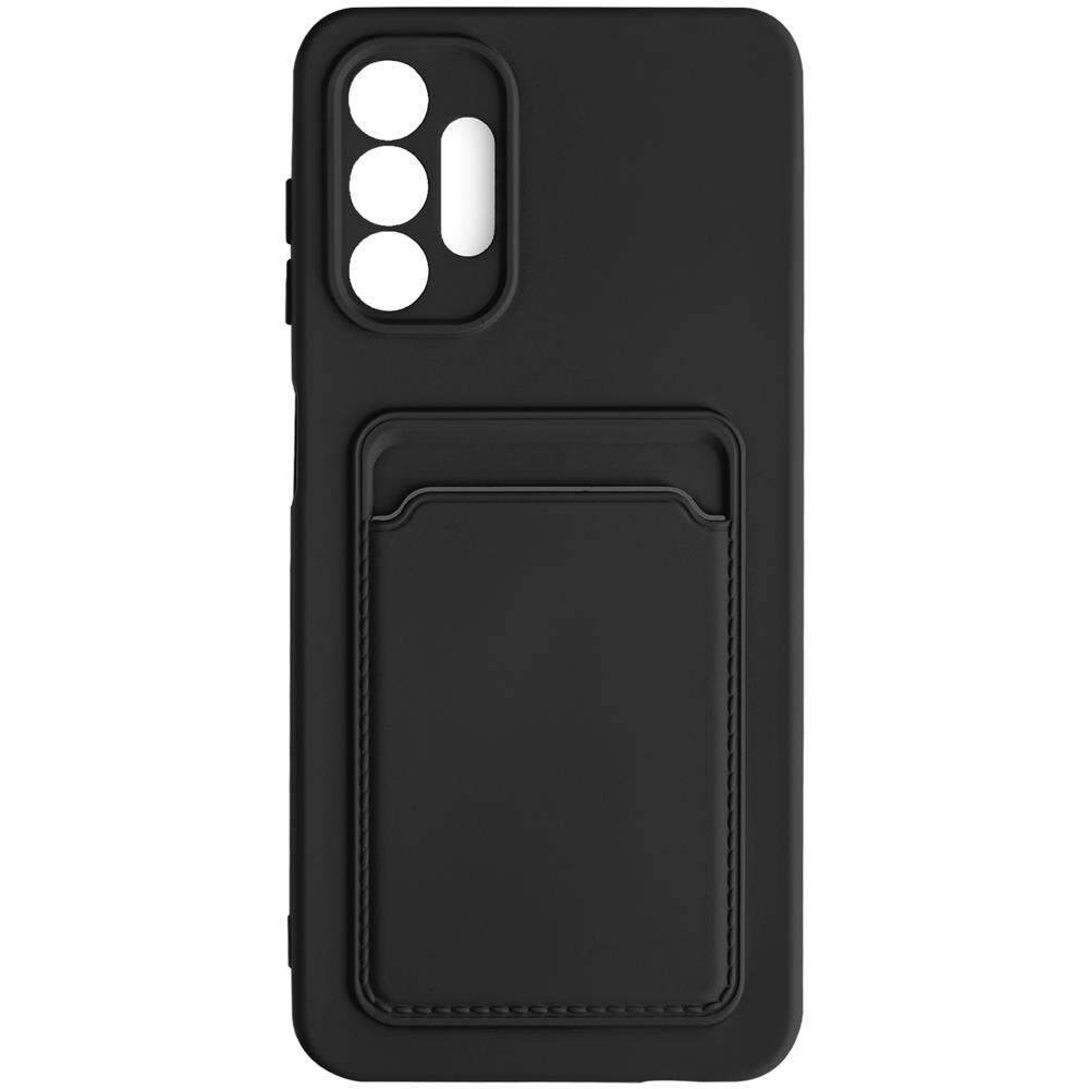 Cover Per Samsung A13 5g E A04s Porta-carte Serie Pocket And Protect Nera - Foto 1