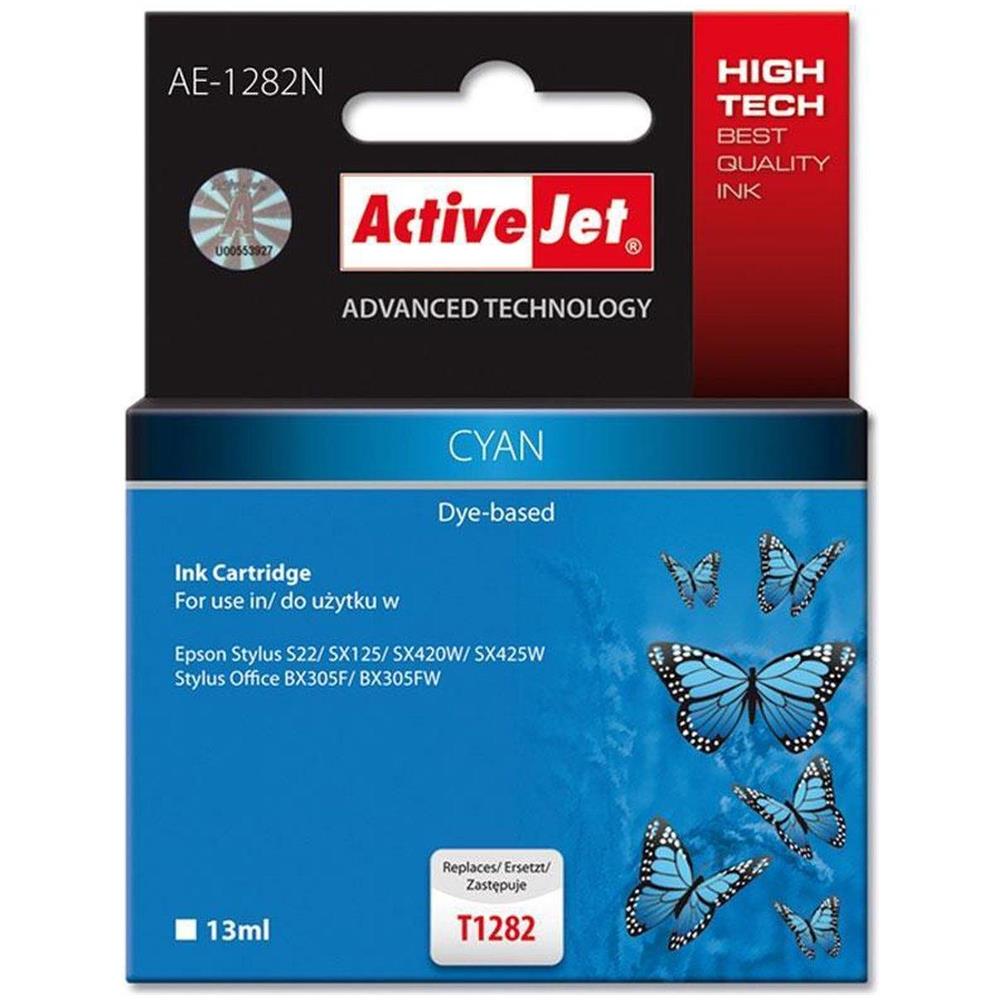 Inchiostro Ae-1282n Per Stampante Epson, Sostituzione Epson T1282; Supremo; 13 Millilitri; Ciano - Foto 1