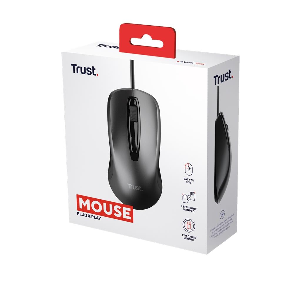 24657 mouse Ambidestro USB tipo A Ottico 1200 DPI - Foto 5