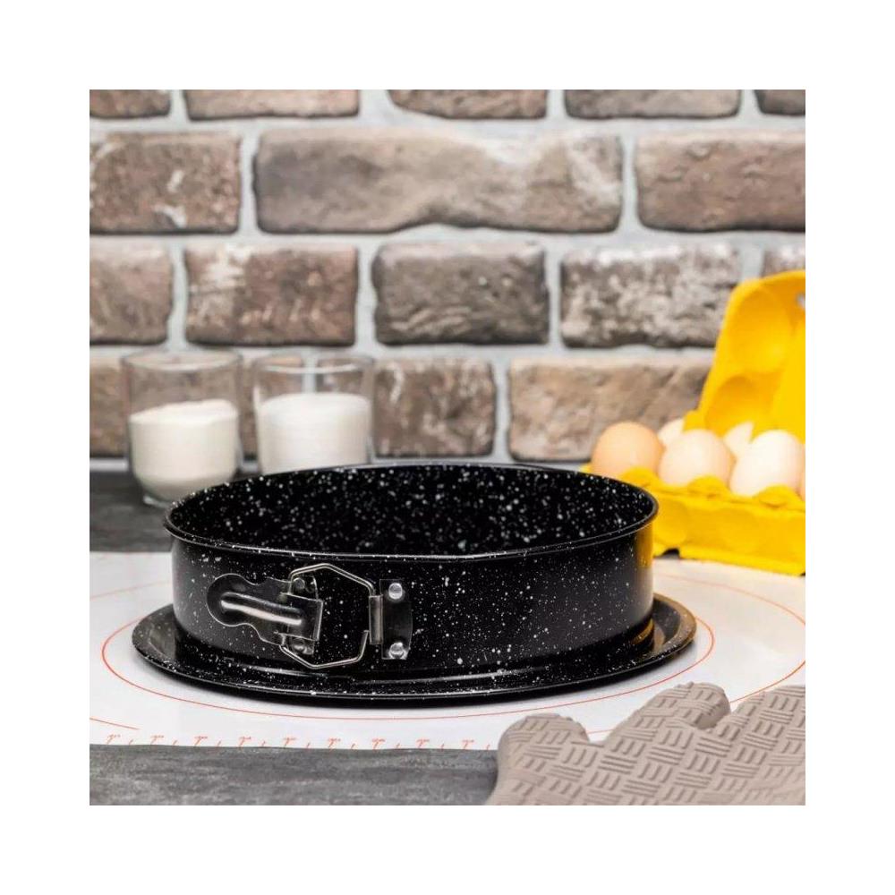 KH-1782 Tortiera in marmo rotonda antiaderente 24 cm - Foto 2