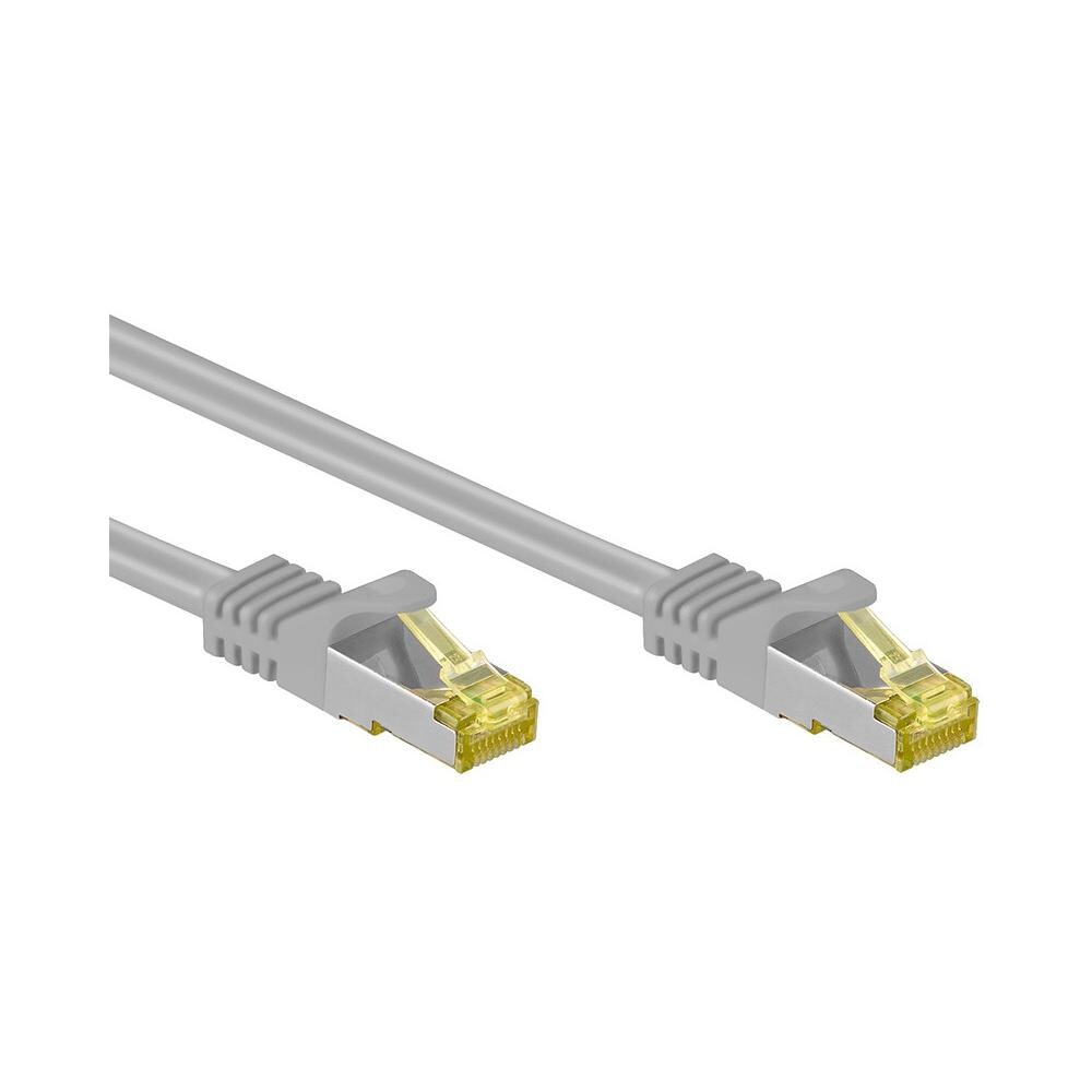 ICOC R7-7SS-010 - Cavo Patch Cat. 7 Plug RJ45 6A S / FTP LSZH 1m Grigio - Foto 2