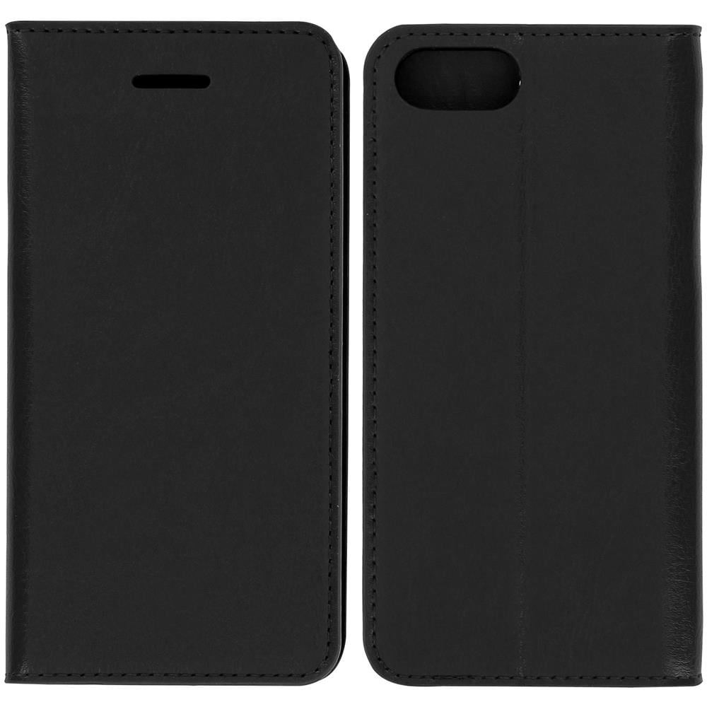 Custodia Portafoglio Vintage In Pelle Per Apple Iphone 7 Plus E 8 Plus - Nera - Foto 2