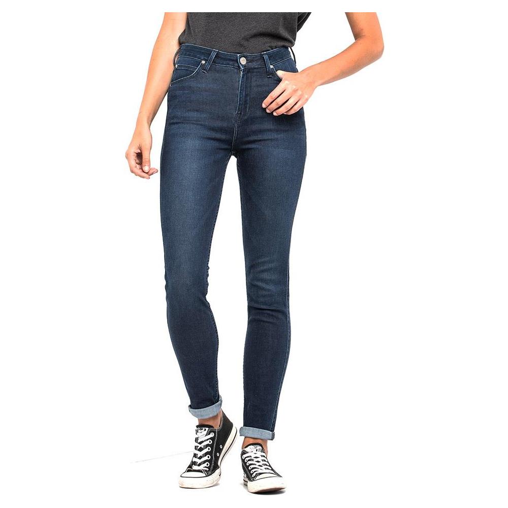 Pantaloni Lee Scarlett High L31 Abbigliamento Donna W24-l31 - Foto 1