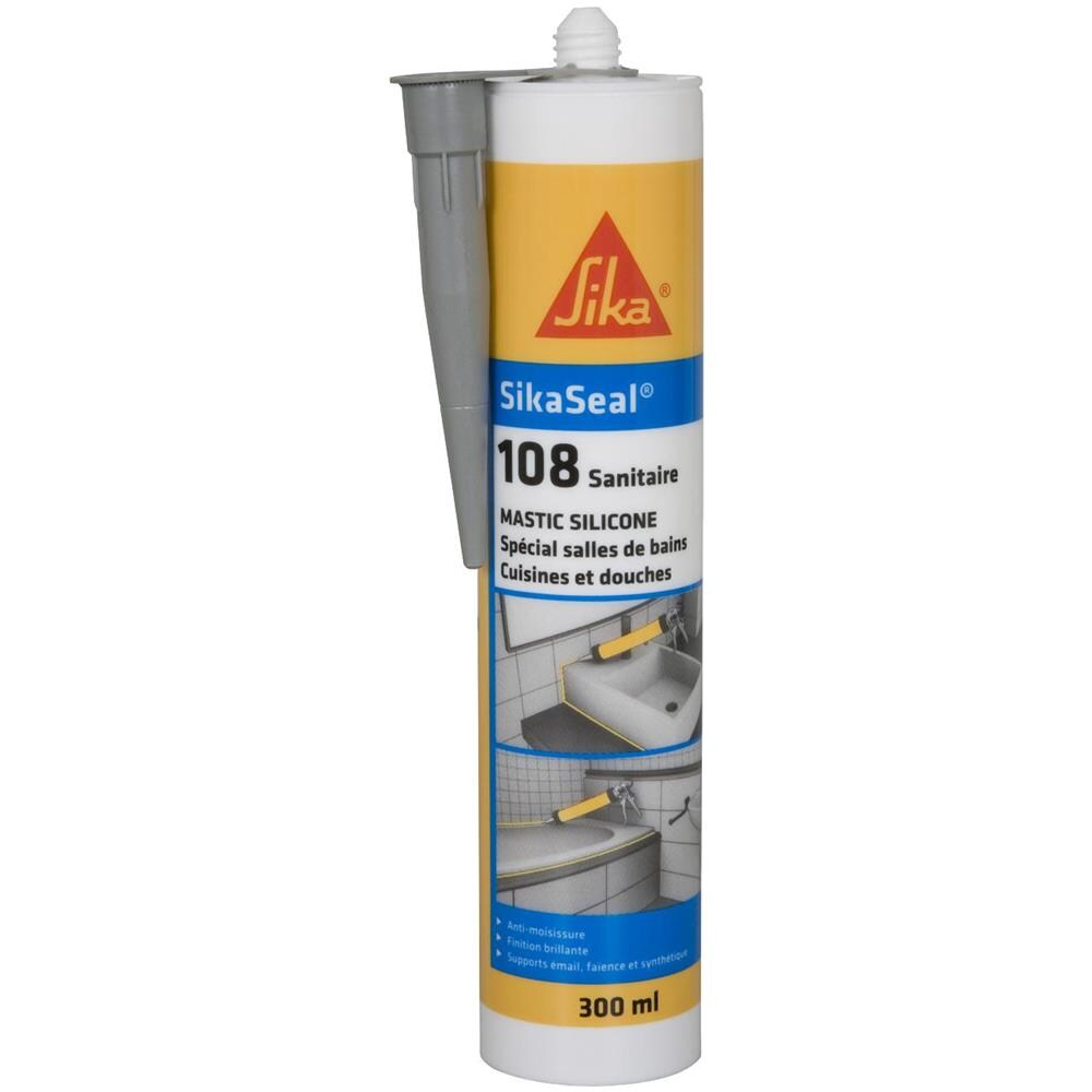 Sigillante Siliconico seal 108 Sanitaire - Grigio Chiaro - 300ml - Foto 1