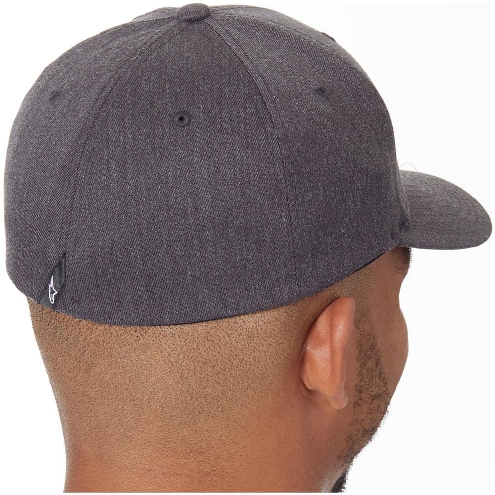 Berretto Flexfit Con Visiera Ricurva Ageless Grigio Heather Nero (s / m, Grigio) - Foto 2