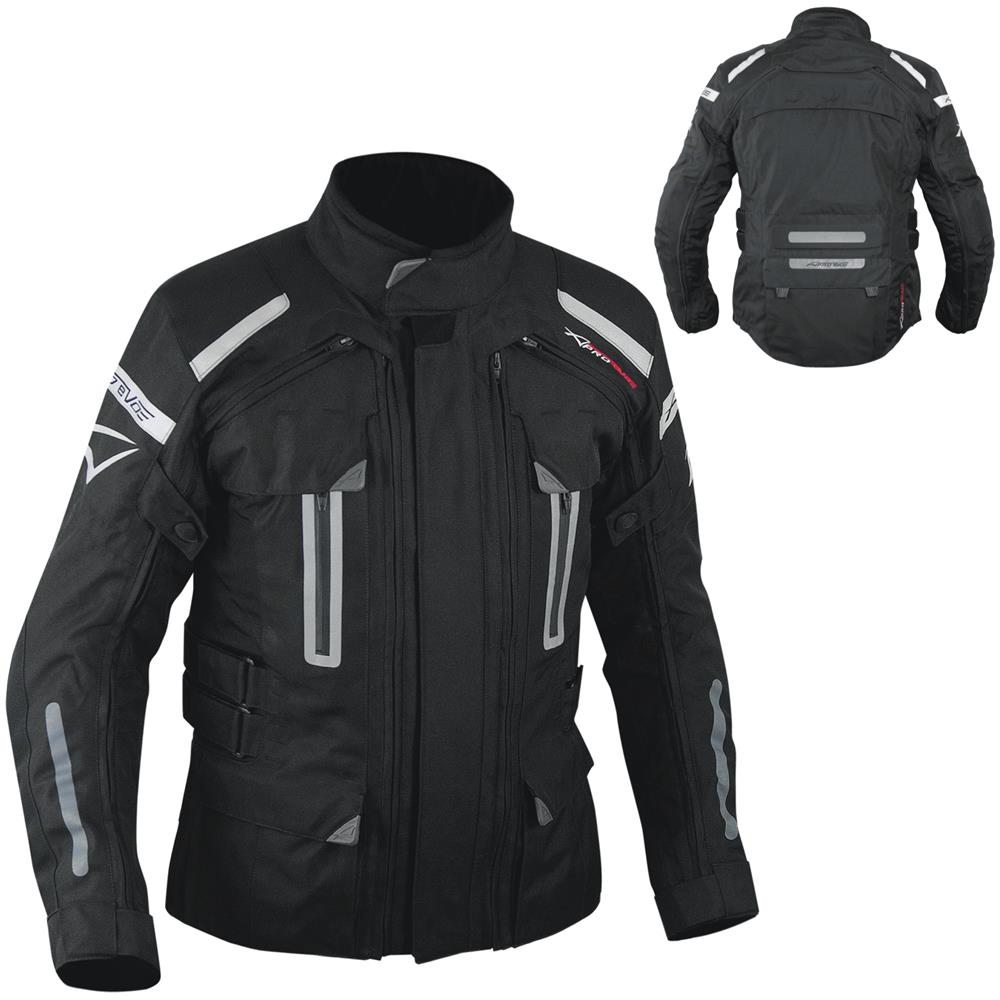 Giacca 4 Strati Sfoderabile 4 Stagioni Impermeabile Termica Mesh Nero 3xl - Foto 1