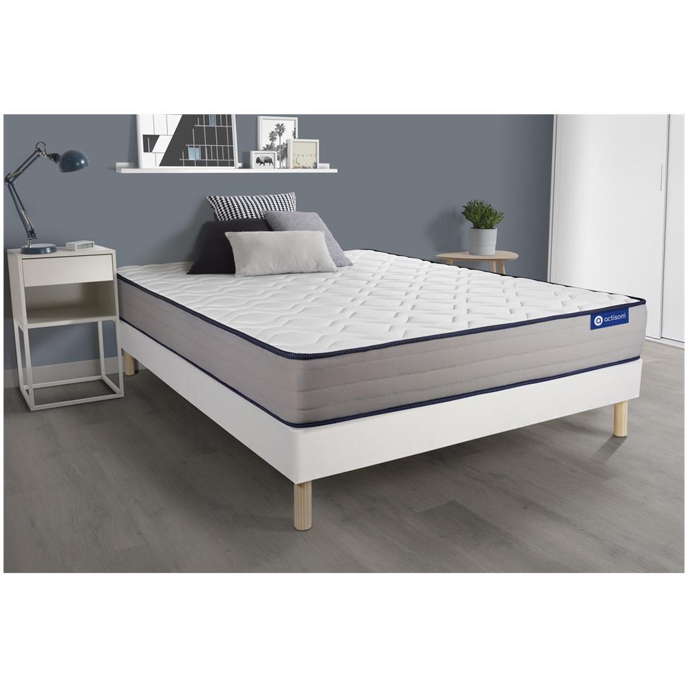 Kit Rete E Materasso Matrimoniale Actiflex Form 150x190cm - Spessore : 22cm - Molle Insacchettate E Memory Foam - Rigido - Foto 7