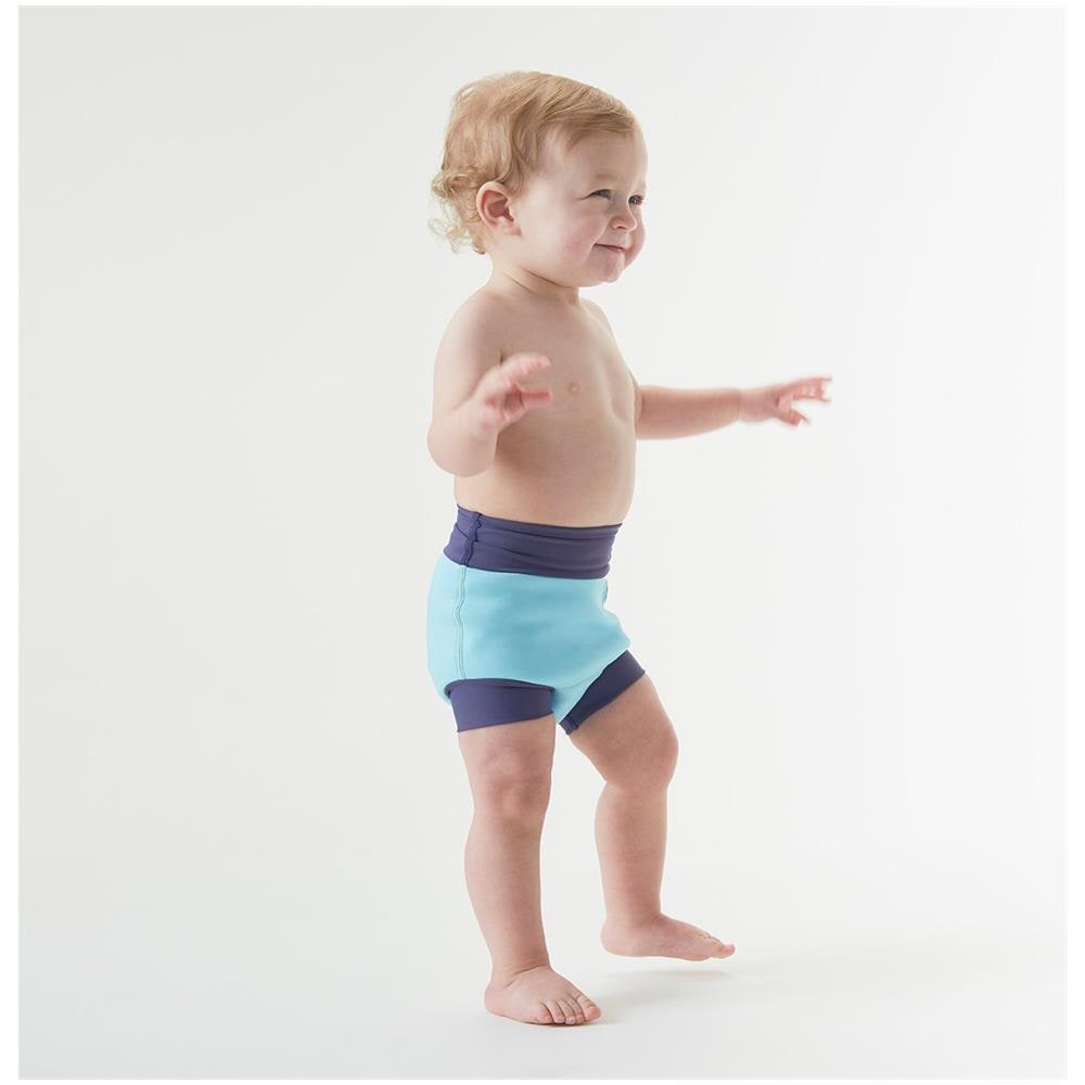 Splash A Proposito Del Capretto Del Bambino Di Nuovo E Migliorato Felice Pannolino Blu (blu Cobalto) 0-3 Mesi - Foto 2