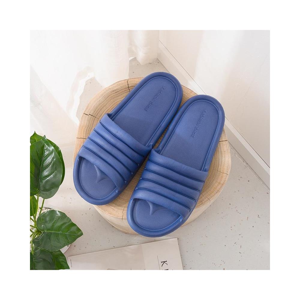 SLOWMOOSE - Pantofole Unisex Scarpe Da Donna / Uomo Sandali Da Bagno Estivi  Da Interno [ blu Navy / 36] - ePRICE
