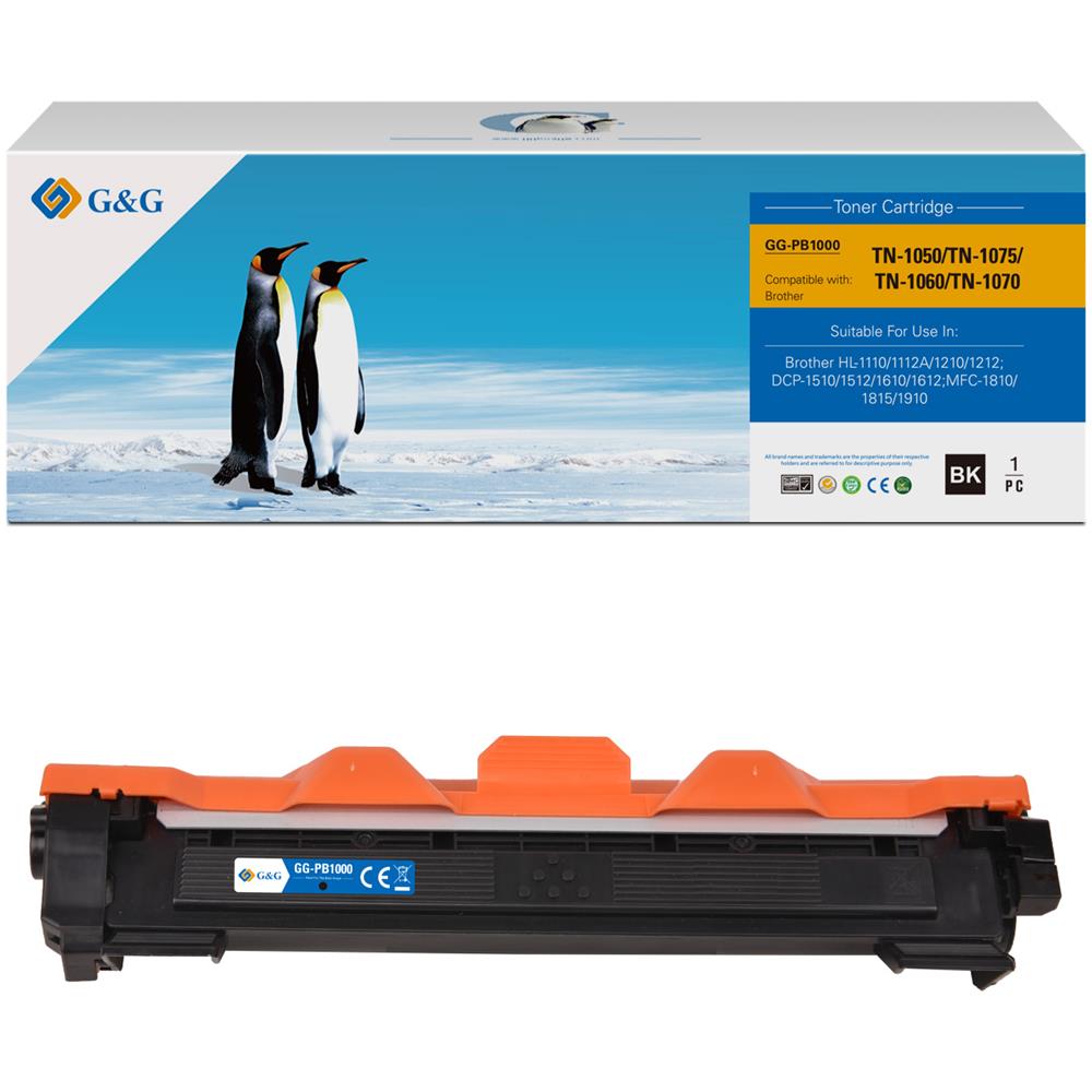 Toner Comp. Brother Tn1050 / tn1075 Patent - Foto 1