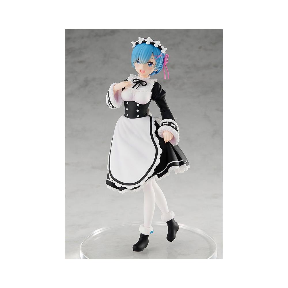 Re: Zero Starting Life In Another World Pvc Statue Pop Up Parade Rem: Ice Season Ver. 17 Cm - Foto 2